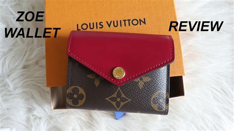 louis vuitton zoe wallet review|lv zoe wallet.